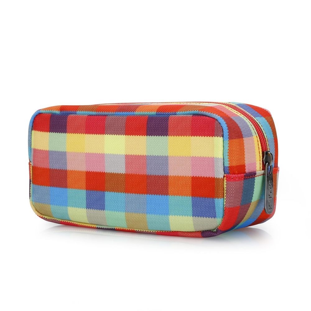 Cute Makeup Bag,travel Make Up Pouch For Purse,zipper Toiletry Cosmetic Brush😉